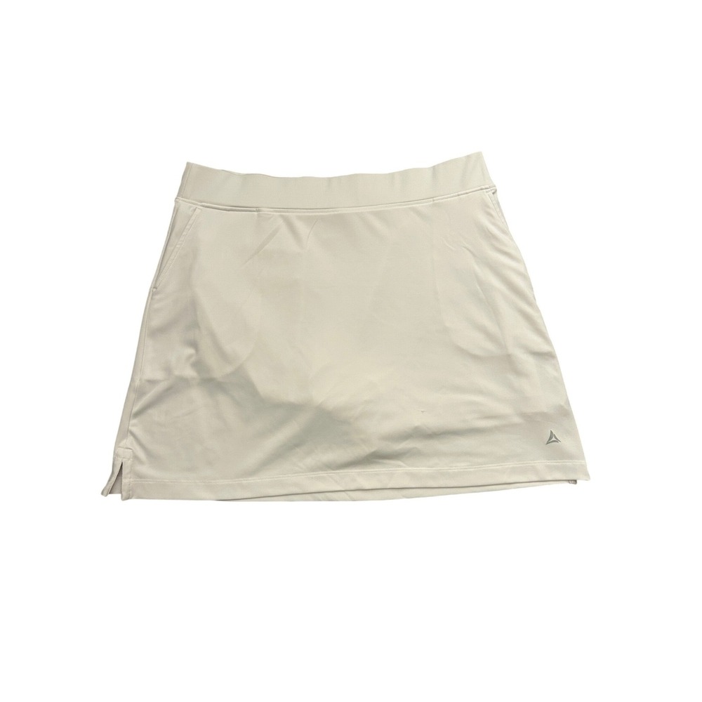 Bermuda Sands Golf Skort Womens Large White Excellent Activewear Performance